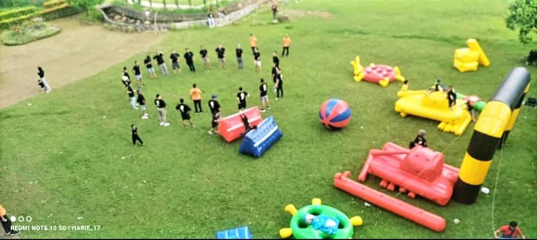 Inflatable Games untuk gathering di Cisarua